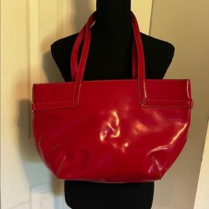 Large, DKNY Red Women's Tote